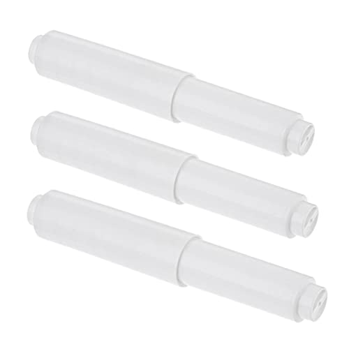 NUOBESTY 6 Stück Toilettenpapierhalter Flexibler Klopapier Winder Langlebigem Material Ausziehbar Geeignet für Bad Restaurant und Hotel Weiß von NUOBESTY