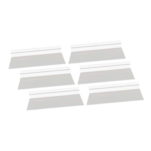NUOBESTY 6 Stücke Transparente Slatwall für Schuhe Wandregal Kunststoff Installieren Platzsparendes Schuhdisplay für Einzelhandel und Zuhause NUOBESTY 6 Stücke Transparente Slatwall für Schuhe Wandregal Kunststoff Installieren Platzsparendes Schuhdisplay für Einzelhandel und Zuhause von NUOBESTY