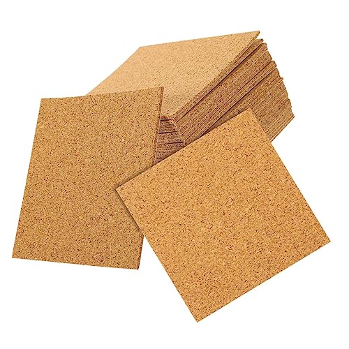 NUOBESTY 60 Stck. Selbstklebende Quadratische Korkplatten für DIY Projekte Vielseitige Korkuntersetzer mit Kleberückseite für Schreibtischschutz und Kreative Gestaltung NUOBESTY 60 Stck. Selbstklebende Quadratische Korkplatten für DIY Projekte Vielseitige Korkuntersetzer mit Kleberückseite für Schreibtischschutz und Kreative Gestaltung von NUOBESTY