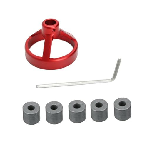 NUOBESTY 7 Stück Teiliges Holzbohrhilfe mit Rotem Metall bohrlocator Vertikale Bohrbuchsen für Präzise Holzarbeiten Inklusive Bohrbuchsen Schlüssel zur Exakten Lochpositionierung NUOBESTY 7 Stück Teiliges Holzbohrhilfe mit Rotem Metall bohrlocator Vertikale Bohrbuchsen für Präzise Holzarbeiten Inklusive Bohrbuchsen Schlüssel zur Exakten Lochpositionierung von NUOBESTY