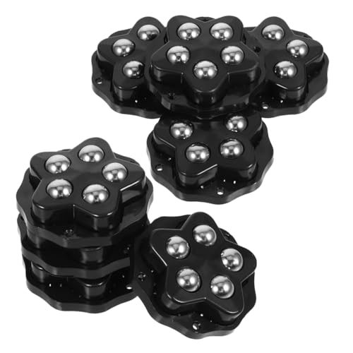 NUOBESTY 8 Stück Mini Drehrollen für Aufbewahrungsboxen und Mülleimer Schwenkbare für Küche und Haushalt NUOBESTY 8 Stück Mini Drehrollen für Aufbewahrungsboxen und Mülleimer Schwenkbare für Küche und Haushalt von NUOBESTY
