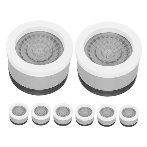 NUOBESTY 8 Stück Möbelmatten Couch Getränkehalter Tablett Möbelbein Bodenschoner Möbelgleiter Filzgleiter Sofa Armlehnen Tablett Verstellbare Beine Stuhlbeinschoner Bodenreiniger von NUOBESTY
