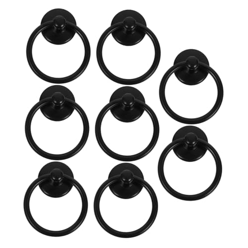 NUOBESTY 8 Stück Runde Schubladenknöpfe für Küchenschränke Badezimmer und Diy Dekoration Schwarz Langlebig und Installieren NUOBESTY 8 Stück Runde Schubladenknöpfe für Küchenschränke Badezimmer und Diy Dekoration Schwarz Langlebig und Installieren von NUOBESTY