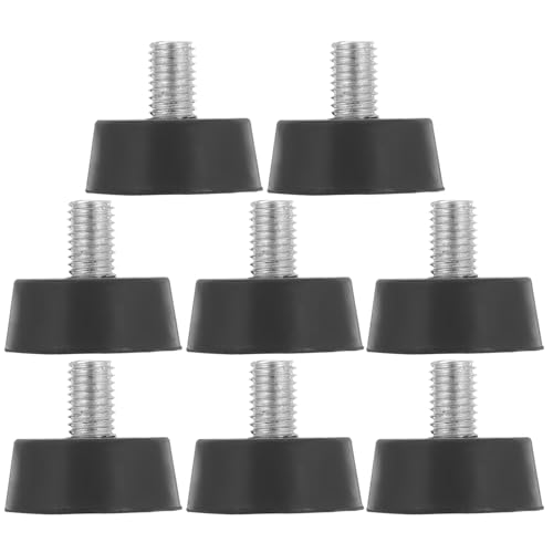 NUOBESTY 8 Stück Schraubfüße für Möbel mit Geräusch und Stoßdämpfung Einstellbare Gummipuffer zur Vibrationskontrolle für Tische und Stühle NUOBESTY 8 Stück Schraubfüße für Möbel mit Geräusch und Stoßdämpfung Einstellbare Gummipuffer zur Vibrationskontrolle für Tische und Stühle von NUOBESTY