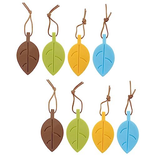 NUOBESTY 8 Stück Silikon Türstopper Blattform Rutschfest Finger Schutz Sicherheitskeil für Zuhause Büro Schutz NUOBESTY 8 Stück Silikon Türstopper Blattform Rutschfest Finger Schutz Sicherheitskeil für Zuhause Büro Schutz von NUOBESTY