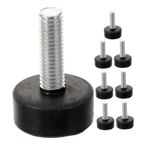 NUOBESTY 8 Stück Stoßdämpfer Verstellbare Nivellierfüße Verstellbare Beine Tischbeine Aus Stahl Stuhlfüße Couch Füße Beinausgleicher Gartenmöbel Ersatzteile Kommode Beine Gummi Black NUOBESTY 8 Stück Stoßdämpfer Verstellbare Nivellierfüße Verstellbare Beine Tischbeine Aus Stahl Stuhlfüße Couch Füße Beinausgleicher Gartenmöbel Ersatzteile Kommode Beine Gummi Black von NUOBESTY