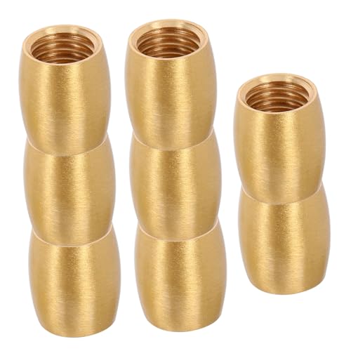 NUOBESTY 8 Stück Teiliges Konische Möbelfüße aus Massivem Messing Robuste Metallfüße für Holztrays Schmuckkästen und Möbel Dekorative Tischbeine mit Schutzfunktion Vielseitig Einsetzbar und NUOBESTY 8 Stück Teiliges Konische Möbelfüße aus Massivem Messing Robuste Metallfüße für Holztrays Schmuckkästen und Möbel Dekorative Tischbeine mit Schutzfunktion Vielseitig Einsetzbar und von NUOBESTY