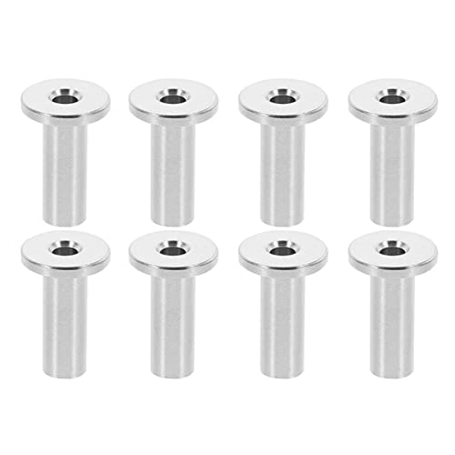 NUOBESTY 8 Stück Teiliges Schutzschläuche für Drahtseil Geländer Hochwertige Kabelschützer für DIY Projekte Rostbeständig und Korrosionssicher für und Außenanwendungen NUOBESTY 8 Stück Teiliges Schutzschläuche für Drahtseil Geländer Hochwertige Kabelschützer für DIY Projekte Rostbeständig und Korrosionssicher für und Außenanwendungen von NUOBESTY