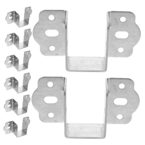 NUOBESTY 8 Stück Teiliges U Förmiges Metallbett Eckverbinder für Stabile Möbelbettverstärkung Geräuscharm Langlebig Kompatibel und Einfache Montage NUOBESTY 8 Stück Teiliges U Förmiges Metallbett Eckverbinder für Stabile Möbelbettverstärkung Geräuscharm Langlebig Kompatibel und Einfache Montage von NUOBESTY