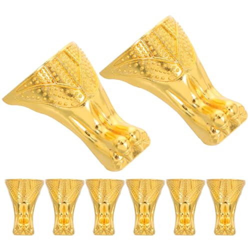 NUOBESTY 8 Stück Teiliges Vintage Metall Eckfüße für Möbel Wackel Schmuckkasten Beine Dekorative Eckenschutz für DIY Projekte Geeignet für Holzkisten und Möbel NUOBESTY 8 Stück Teiliges Vintage Metall Eckfüße für Möbel Wackel Schmuckkasten Beine Dekorative Eckenschutz für DIY Projekte Geeignet für Holzkisten und Möbel von NUOBESTY