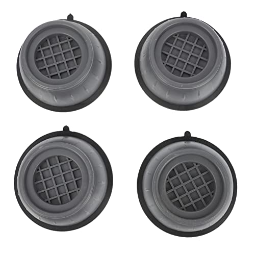 NUOBESTY 8 Stück rutschfeste Matte Griff Stoßdämpfende Matten Anti-rutsch-pad Für Möbel Pads Anti-Vibrations-Waschmaschine Stabilisator Waschmaschine Fußmatten Beleg Grau Pp von NUOBESTY