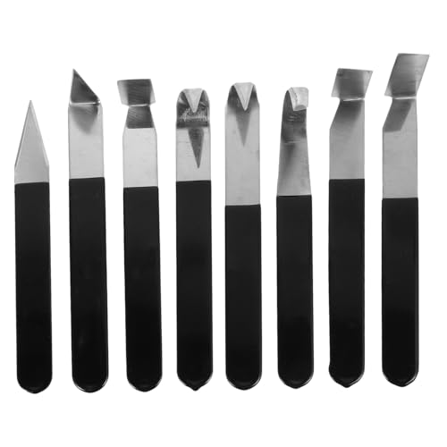 NUOBESTY Töpferset Für Anfänger 8-teilig Töpfer-bildhauerwerkzeuge Aus Edelstahl Für Tonmodellierung Und Keramikkunst NUOBESTY Töpferset Für Anfänger 8-teilig Töpfer-bildhauerwerkzeuge Aus Edelstahl Für Tonmodellierung Und Keramikkunst von NUOBESTY