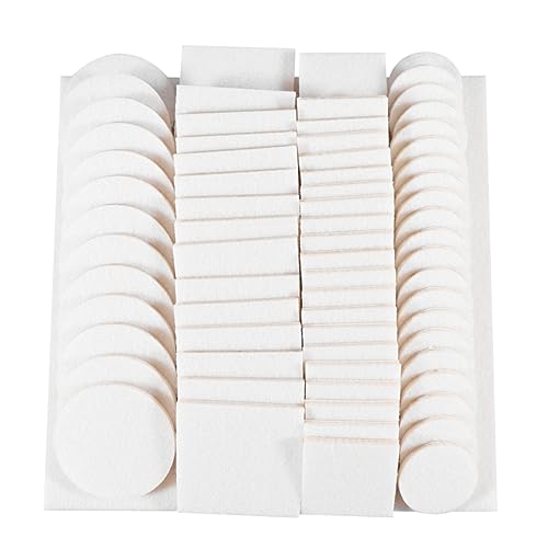 NUOBESTY 80 Stück Teiliges Filzgleiter Set Selbstklebend Möbelgleiter aus Umweltfreundlichem Filz für Stuhl und Tischbeine rutschfeste Kratzfeste Möbelpuffer in Beige für Hartböden NUOBESTY 80 Stück Teiliges Filzgleiter Set Selbstklebend Möbelgleiter aus Umweltfreundlichem Filz für Stuhl und Tischbeine rutschfeste Kratzfeste Möbelpuffer in Beige für Hartböden von NUOBESTY