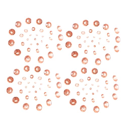 NUOBESTY 8000 Stück Kristalldekoration Dekosteine ​​für Vase Dekorativer Füller Für Vasen Gefälschte Zerkleinerte Eissteine Künstliche Eiswürfel Vasendekorfüller Rose Gold Acryl von NUOBESTY