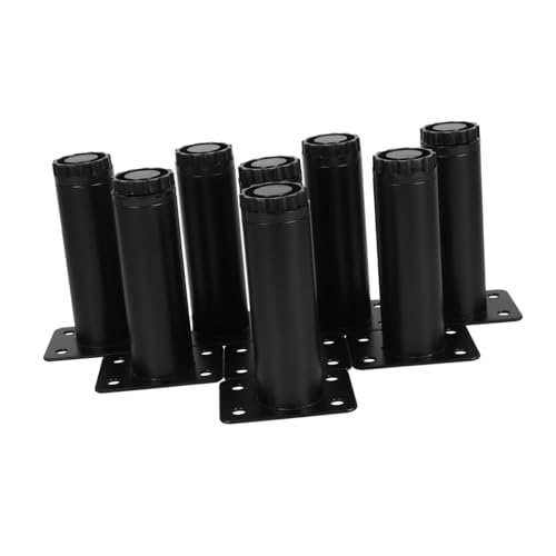 NUOBESTY 8stücke Verstellbare Metallmöbelbeine Runde Füße Einstellbare Höhe Für Sofa Bett Schrank Robuste Ersatzfüße Für Möbel NUOBESTY 8stücke Verstellbare Metallmöbelbeine Runde Füße Einstellbare Höhe Für Sofa Bett Schrank Robuste Ersatzfüße Für Möbel von NUOBESTY