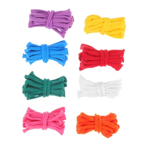 NUOBESTY 96 Stück Teiliges Elastische Webschlaufen für DIY Topflappen Flexible Langlebige Webbänder in Pastellfarben Vielseitige Handarbeitsbänder für Untersetzer Armbänder und von NUOBESTY