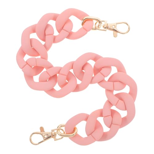 NUOBESTY Acryl Handtaschenkette Verstellbarer Breiter Flachriemen Pinke Ersatztragegriffe für Taschen für DIY Projekte und Modeaccessoires Langlebig und Einfach zu Montieren NUOBESTY Acryl Handtaschenkette Verstellbarer Breiter Flachriemen Pinke Ersatztragegriffe für Taschen für DIY Projekte und Modeaccessoires Langlebig und Einfach zu Montieren von NUOBESTY
