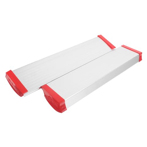 NUOBESTY Aluminium Leiter Plattformabdeckung Rutschfeste Verstärkte Stufenleiter Oberkappe für und Stabilität Zubehör für Haus und Gartenarbeit von NUOBESTY