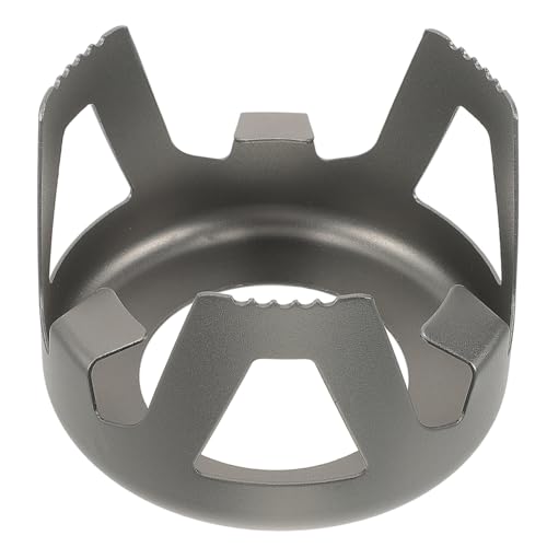 NUOBESTY Aluminiumlegierung Ofenständer Basis Camping Herd Ständer Langlebig Korrosionsbeständig Hitzebeständig Praktisch für Outdoor Abenteuer Picknick von NUOBESTY
