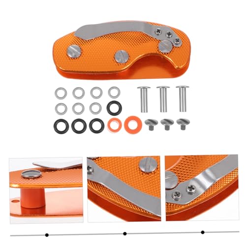 NUOBESTY Aluminiumlegierung Schlüsselhalter Clip Praktisch Leicht Robust für Outdoor Single open Design mit Praktischem Trageclip als Kleiner Organizer für Schlüssel Unterwegs NUOBESTY Aluminiumlegierung Schlüsselhalter Clip Praktisch Leicht Robust für Outdoor Single open Design mit Praktischem Trageclip als Kleiner Organizer für Schlüssel Unterwegs von NUOBESTY