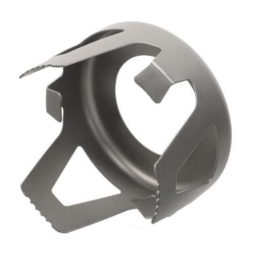 NUOBESTY Aluminiumlegierung Ständer Stabiler Alkoholkocher Halter Campingzubehör Winddicht Outdoor Topfständer Klappbar für Wanderungen Picknick Grillen NUOBESTY Aluminiumlegierung Ständer Stabiler Alkoholkocher Halter Campingzubehör Winddicht Outdoor Topfständer Klappbar für Wanderungen Picknick Grillen von NUOBESTY