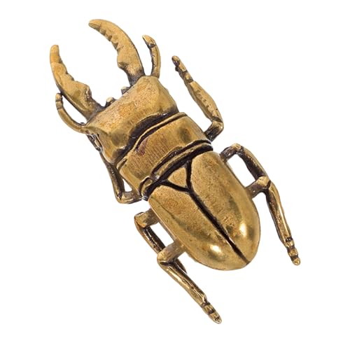 NUOBESTY Antike Messing Schubladengriffe mit Schrauben Dekorative Insektengriffe Langlebige Messing Möbelknöpfe für Kommoden Kleiderschränke Küchenschränke Vielseitige Möbelbeschläge von NUOBESTY