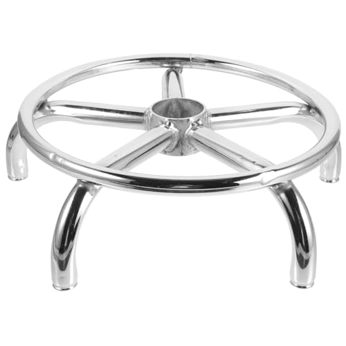 NUOBESTY Ersatz Stuhlbasis Aluminiumlegierung Drehstuhlbasis mit Mechanismus für Bürostühle Robust und Zuverlässig für Schreibtisch und Barhocker von NUOBESTY