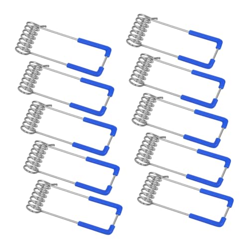NUOBESTY Beleuchtung Klemmhaken 10 Stück Federklammer Für Panel Lampe Deckenleuchte Federklammern Beleuchtung von NUOBESTY