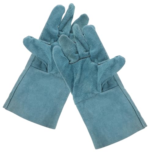 NUOBESTY Bissfeste Haustierhandschuhe aus Rindsleder Dicke Einzelschicht Kratzfest und Langlebig für Hundetraining und Schutz vor Bissen Komfortabel und Wiederverwendbar für Täglichen NUOBESTY Bissfeste Haustierhandschuhe aus Rindsleder Dicke Einzelschicht Kratzfest und Langlebig für Hundetraining und Schutz vor Bissen Komfortabel und Wiederverwendbar für Täglichen von NUOBESTY