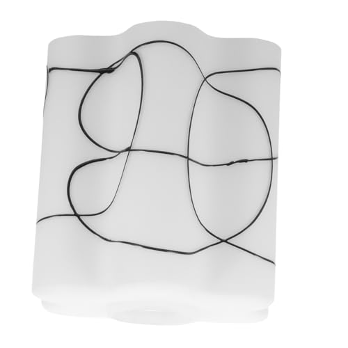 NUOBESTY Blumenförmiger Glaslampenschirm Mattglas Pendelleuchte für Tisch und Stehlampen Elegantes Design für Warmes für Wohnzimmer und Büro NUOBESTY Blumenförmiger Glaslampenschirm Mattglas Pendelleuchte für Tisch und Stehlampen Elegantes Design für Warmes für Wohnzimmer und Büro von NUOBESTY