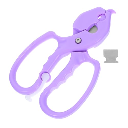 NUOBESTY Blumenstanzzange Blumenwerkzeuge Gartenwerkzeuge Beschneidung von Scheren für die Gartenarbeit Gartenschichten Gartenschere Kunststoff Violett von NUOBESTY