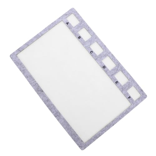 NUOBESTY Brett Zum Herstellen Von Gewebten Armbändern Herstellen Von Halsketten Tablets Für Perlen Perlenbrett Schmuckbrett Tablett Zum Gestalten von NUOBESTY
