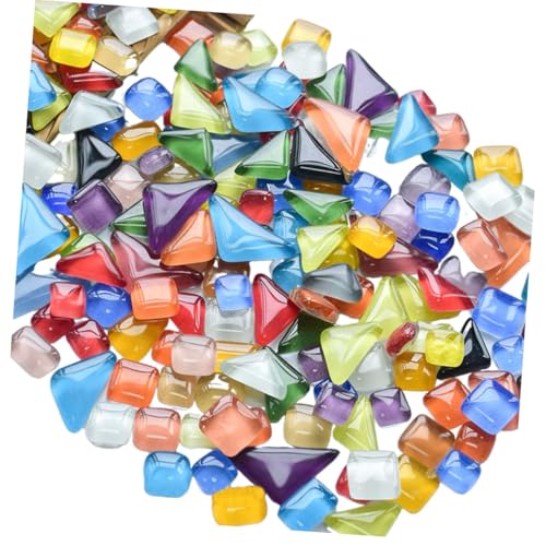 NUOBESTY Bunte Mosaiksteine DIY Bastelset Glasflachmarmor Kristallglas Unregelmäßige Steine für Kreative Handwerksprojekte Garten Bad Raumdekoration NUOBESTY Bunte Mosaiksteine DIY Bastelset Glasflachmarmor Kristallglas Unregelmäßige Steine für Kreative Handwerksprojekte Garten Bad Raumdekoration von NUOBESTY