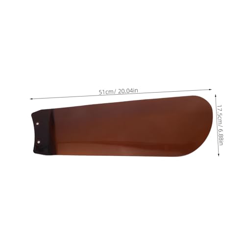 NUOBESTY Ceiling Fan Blade Ersatz Kunststoff Leicht zu Reinigen Geräuscharm Lüftungseffizient Innenraum Sommer Zubehör Robust und Kompatibel von NUOBESTY