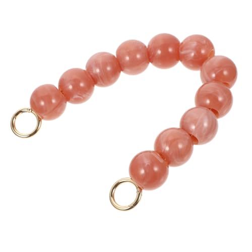 NUOBESTY DIY Handtaschenkette mit Großen Perlen Abnehmbarer Schulterriemen Hochwertigem Harz und Vintage Design für Taschen und Geldbörsen für DIY Dekorationen NUOBESTY DIY Handtaschenkette mit Großen Perlen Abnehmbarer Schulterriemen Hochwertigem Harz und Vintage Design für Taschen und Geldbörsen für DIY Dekorationen von NUOBESTY