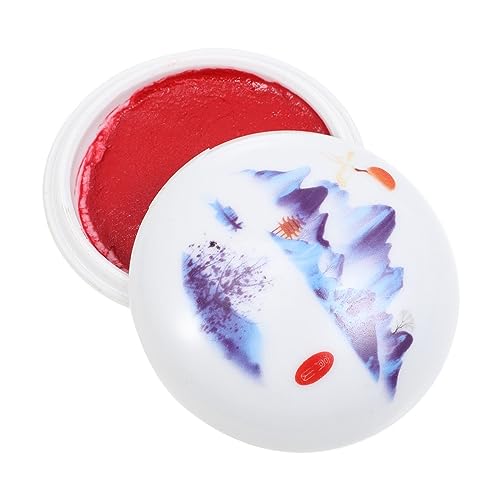 NUOBESTY DIY Kalligraphie Stempelkissen Multifunktionales Chinesisches Malerei und Schreibzubehör Große Rote Ink Pad Hochwertige Verarbeitung für Kalligrafie und Künstler NUOBESTY DIY Kalligraphie Stempelkissen Multifunktionales Chinesisches Malerei und Schreibzubehör Große Rote Ink Pad Hochwertige Verarbeitung für Kalligrafie und Künstler von NUOBESTY