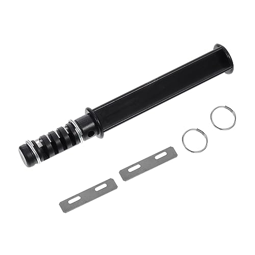 NUOBESTY DIY Lederband Schneidwerkzeug mit Drehbarem Messer Austauschbare Klingen Zubehör für Lederverarbeitung Einfach zu Bedienen für Lederbastelarbeiten von NUOBESTY