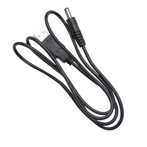 NUOBESTY Dc USB Stromkabel Power Supply Cable Ladegerät Adapter für Kleine Elektronische Geräte USB Stromadapter Stecker Schwarz NUOBESTY Dc USB Stromkabel Power Supply Cable Ladegerät Adapter für Kleine Elektronische Geräte USB Stromadapter Stecker Schwarz von NUOBESTY