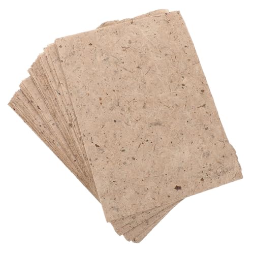 NUOBESTY Reispapier Bastelpapier Decoupage Papier 20 Stück Cremefarben Handgeschöpftes Maulbeerpapier mit Strukturierter Oberfläche Leicht zu Schneiden für Decoupage Kalligraphie Selbstgemacht NUOBESTY Reispapier Bastelpapier Decoupage Papier 20 Stück Cremefarben Handgeschöpftes Maulbeerpapier mit Strukturierter Oberfläche Leicht zu Schneiden für Decoupage Kalligraphie Selbstgemacht von NUOBESTY