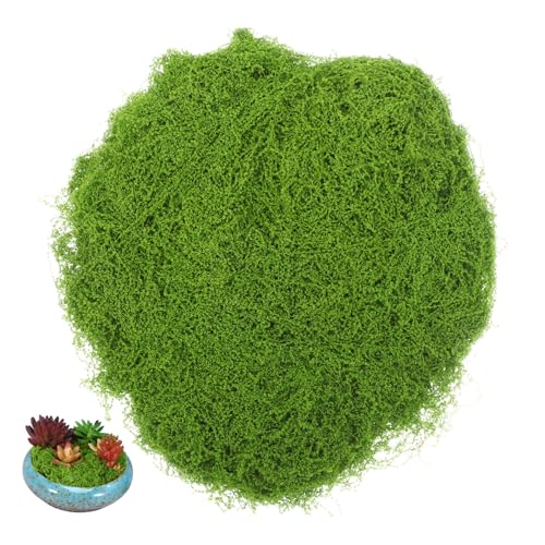 NUOBESTY 1tasche Kunstmoos Deko Getrocknetes Moos Für Topfpflanzen Moosimitat Beutel Zur Basteldekoration Innendekoration Moosdeko von NUOBESTY