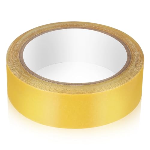 NUOBESTY Doppelseitiges Gewebeband Abnehmbares Gewebeband Robustes Transparentes Klebeband Festes Gewebeband Für Teppiche Vorhänge 1 Rolle von NUOBESTY