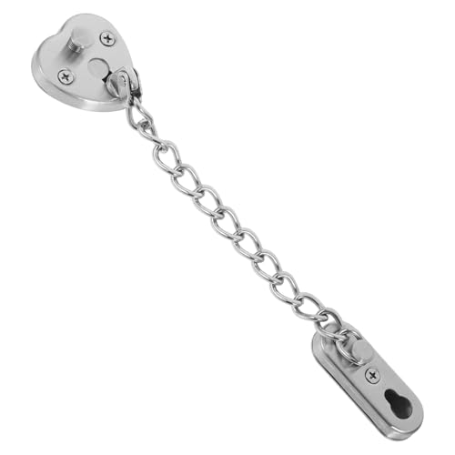 NUOBESTY Edelstahl Anti-diebstahl Türkette mit Verstellbarem Ringverschluss Keine Bohrung Hotelstandard Sicherheitsschloss für Zuhause Vielseitig Einsetzbar Einfache Montage Langlebiger NUOBESTY Edelstahl Anti-diebstahl Türkette mit Verstellbarem Ringverschluss Keine Bohrung Hotelstandard Sicherheitsschloss für Zuhause Vielseitig Einsetzbar Einfache Montage Langlebiger von NUOBESTY