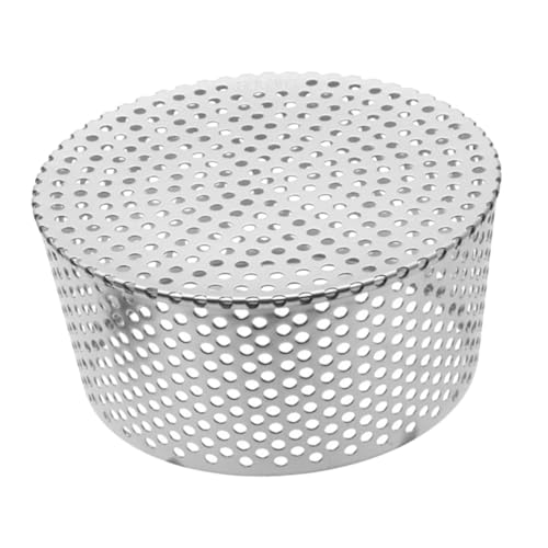 NUOBESTY Edelstahl Bodenablauf Abdeckung Rundes Ablaufgitter Blockierung Regenrinne Laubfilter für Terrasse Außenbereich Drainage Schutz NUOBESTY Edelstahl Bodenablauf Abdeckung Rundes Ablaufgitter Blockierung Regenrinne Laubfilter für Terrasse Außenbereich Drainage Schutz von NUOBESTY