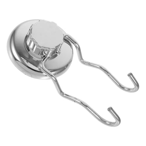 NUOBESTY Edelstahl Saugnapfhaken Prong-design Starke Vakuumhalterung Rostfrei und Langlebig für Küche Bad und Wohnräume Vielseitiger Wandhaken ohne Bohren Modernes Design NUOBESTY Edelstahl Saugnapfhaken Prong-design Starke Vakuumhalterung Rostfrei und Langlebig für Küche Bad und Wohnräume Vielseitiger Wandhaken ohne Bohren Modernes Design von NUOBESTY