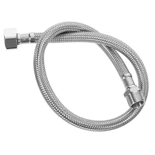 NUOBESTY Edelstahl Toilettenanschluss Schlauch Wasserzufuhr Schlauch Rostfrei aus Kupfer und Edelstahl Auslaufsicher Vielseitig Kompatibel Einfache Montage für Badezimmerarmaturen NUOBESTY Edelstahl Toilettenanschluss Schlauch Wasserzufuhr Schlauch Rostfrei aus Kupfer und Edelstahl Auslaufsicher Vielseitig Kompatibel Einfache Montage für Badezimmerarmaturen von NUOBESTY