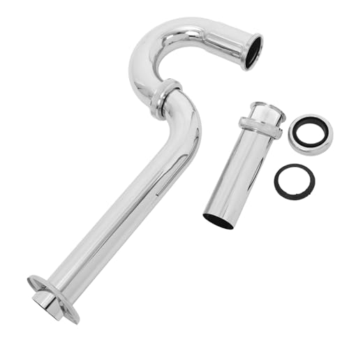 NUOBESTY Edelstahlabflussrohr Spülbecken Abflussrohr-set Unter Der Spüle Waschbecken Schlauch Ablaufgarnitur Für Waschbecken Waschbeckenverlängerung Abflussschlauch Silber Rostfreier Stahl NUOBESTY Edelstahlabflussrohr Spülbecken Abflussrohr-set Unter Der Spüle Waschbecken Schlauch Ablaufgarnitur Für Waschbecken Waschbeckenverlängerung Abflussschlauch Silber Rostfreier Stahl von NUOBESTY