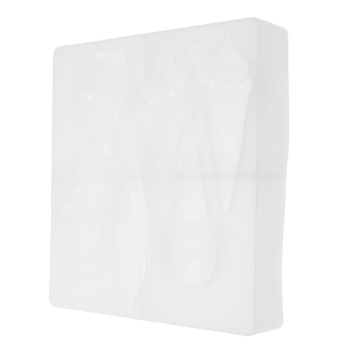 NUOBESTY Eisform Duftkerzenform Zum Basteln Seifenform Selber Machen Handwerk Diy Form Handwerkliche Herstellung Von Formen Silikonschimmelkerzen Schimmelpilz Machen Transparent Kieselgel von NUOBESTY
