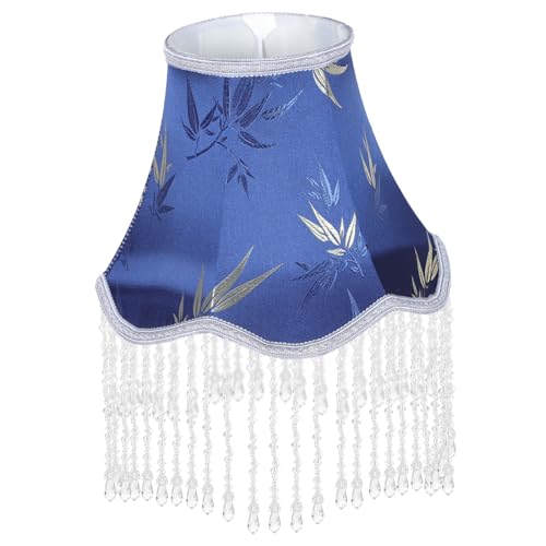 NUOBESTY Eleganter Western Lampenschirm mit Fransen Handgefertigter Blauer Lampenschirm Dekorativ für Tisch und Stehleuchten Hotel und Wohnzimmergeeignet NUOBESTY Eleganter Western Lampenschirm mit Fransen Handgefertigter Blauer Lampenschirm Dekorativ für Tisch und Stehleuchten Hotel und Wohnzimmergeeignet von NUOBESTY