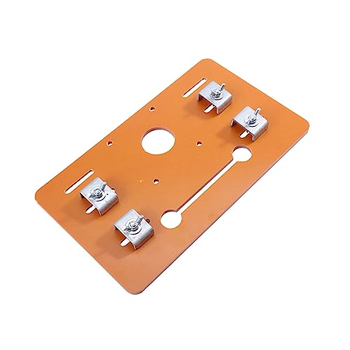 NUOBESTY Elektrische Schneidemaschine Bodenplatte Multifunktionale Basisplatte für Präzise Schnitte Selbstjustierend Robust für Holzbearbeitung und Bastelprojekte von NUOBESTY