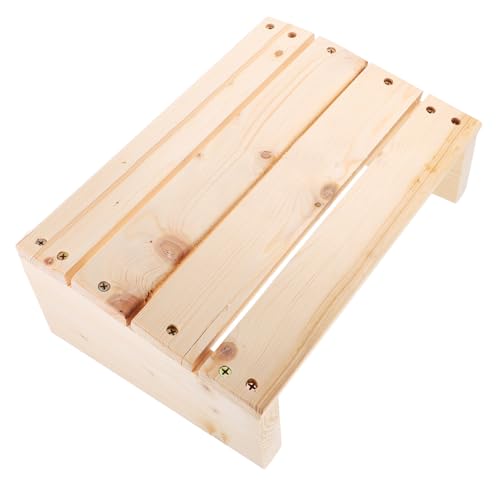 NUOBESTY Ergonomische Holz Fußstütze Schreibtisch Winkel Fußhocker Bequemer Fußablage für Büro Homeoffice Portable Stabiles Design für Druckentlastung und Gesunde Beinunterstützung NUOBESTY Ergonomische Holz Fußstütze Schreibtisch Winkel Fußhocker Bequemer Fußablage für Büro Homeoffice Portable Stabiles Design für Druckentlastung und Gesunde Beinunterstützung von NUOBESTY